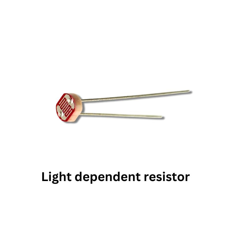 4-digit clock electronics kit components Light dependent resistor