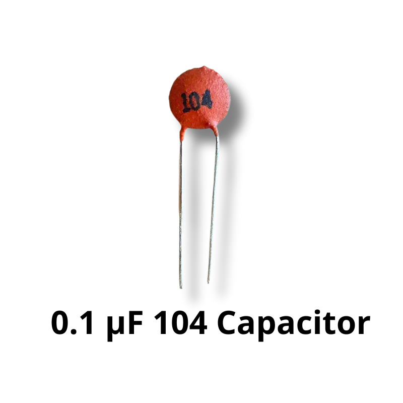 Chasing LEDS Electronics kit components 104 capacitor