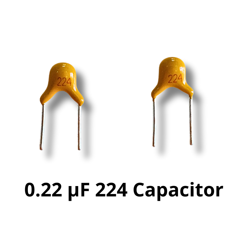 Chasing LEDS Electronics kit components 224 capacitor