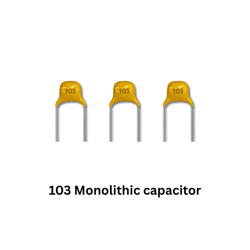 Digital Clock Electronics Kit 103 Monolithic capacitor