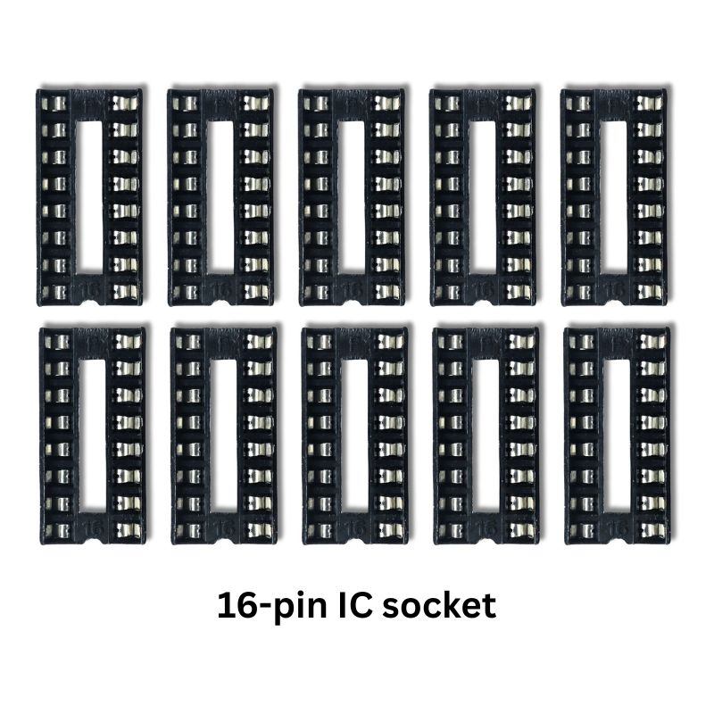 Digital Clock Electronics Kit 16-pin IC socket