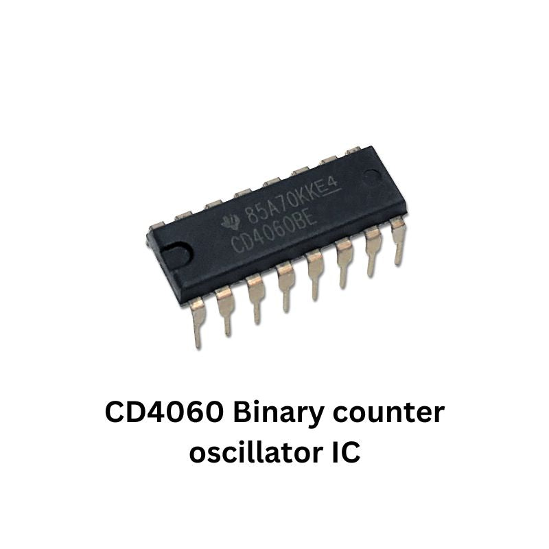 Digital Clock Electronics Kit CD4060 Binary counter-oscillator IC