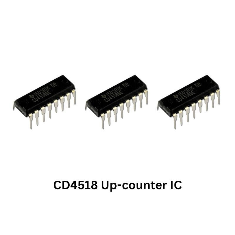 Digital Clock Electronics Kit CD4518 Up-counter IC