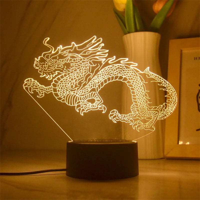 Dinosaur LED night lights Model 14 lamp