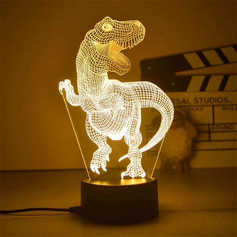 Dinosaur LED night lights Model 2 lamp v2