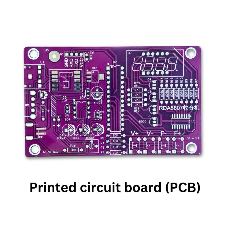 FM Radio assembly kit components PCB
