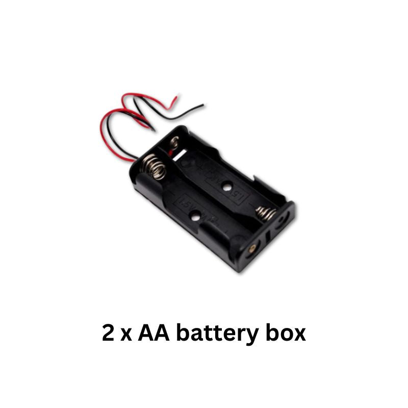 FM Radio assembly kit components battery box