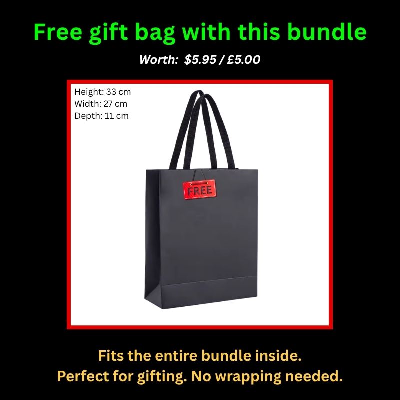 Free gift bag included with electronics kits bundles