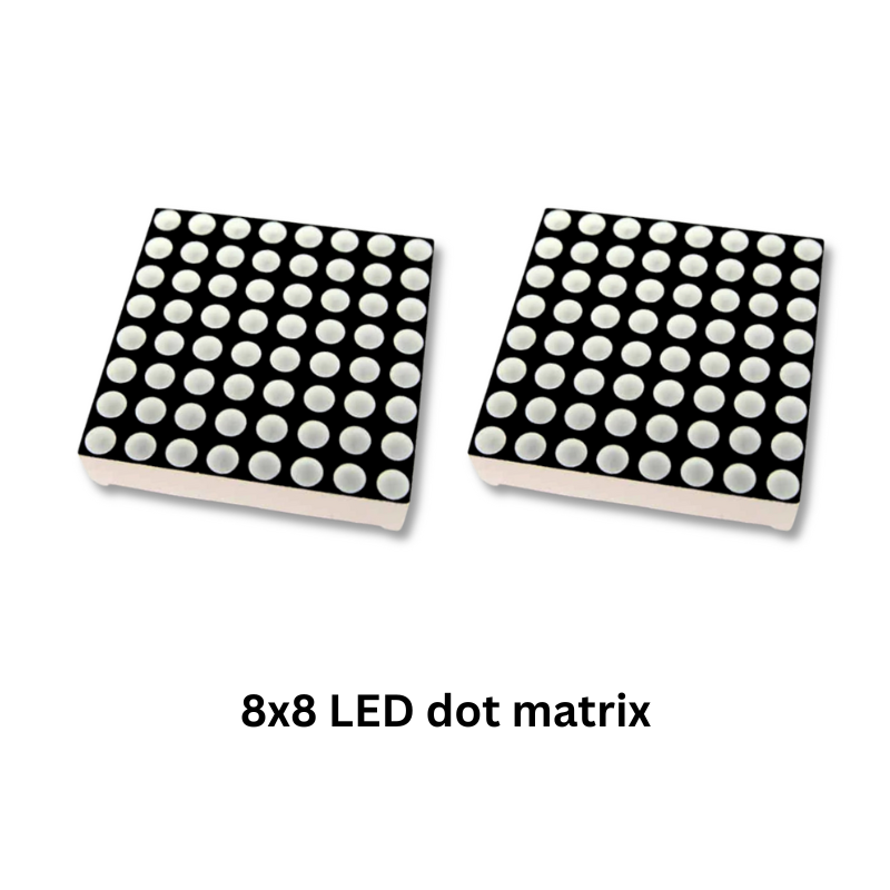 Handheld Game Electronics Kit Components 8x8 LED dot matrix