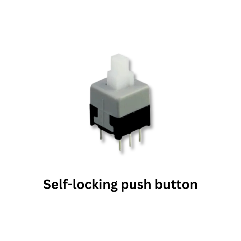 Handheld Game Electronics Kit Components Self-locking push button