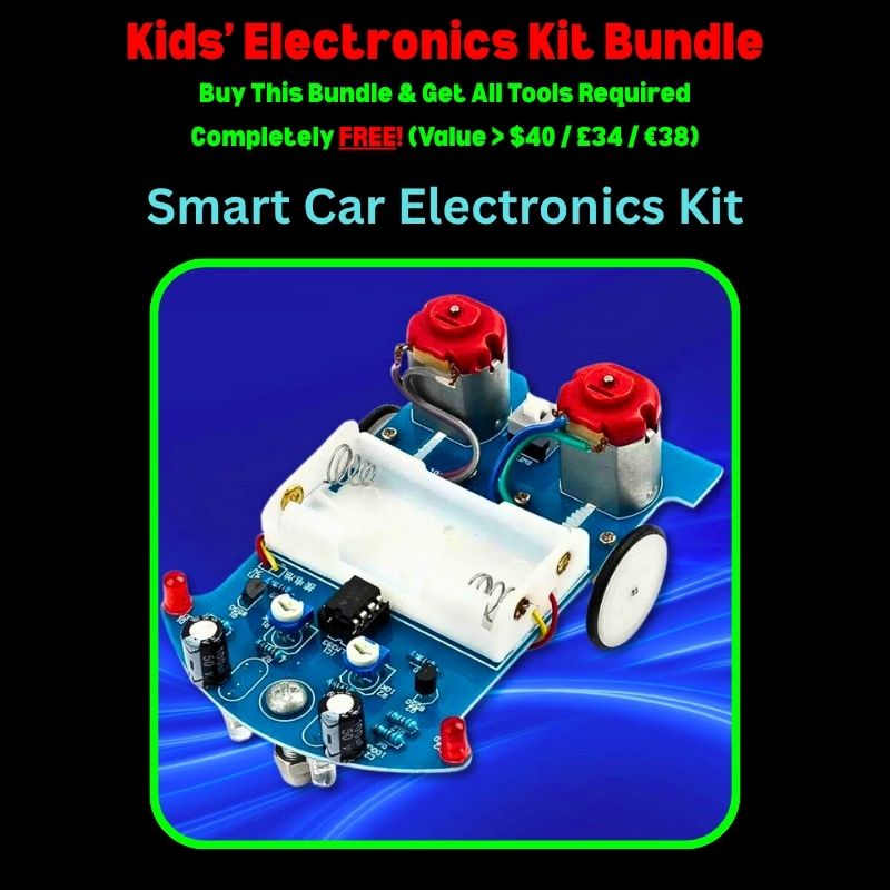 Kids Electronics Kit Bundle Smart Car Electronics kit