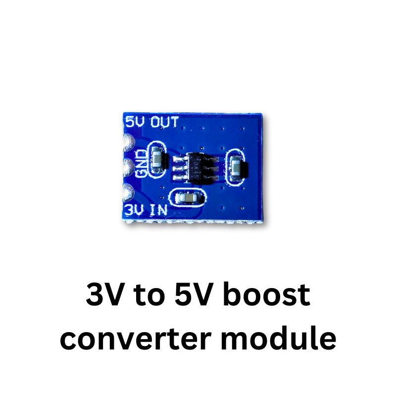 LED Heart electronics kit components 3V to 5V boost converter module