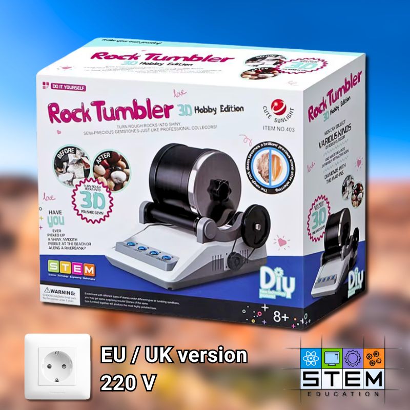 Rock tumbler UK EU variant