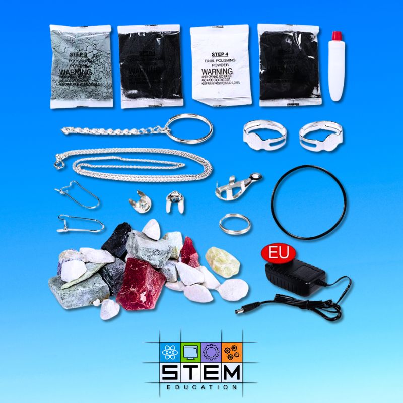 Rock tumbler accessories kit