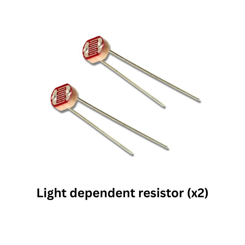 Smart Car Electronics Kit components Light dependent resistor