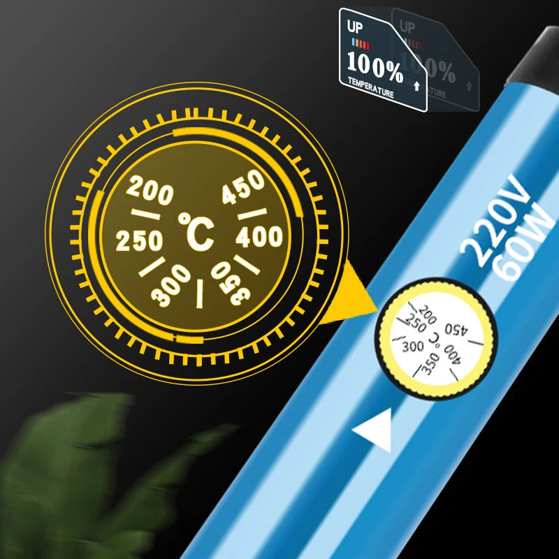 Soldering iron control features