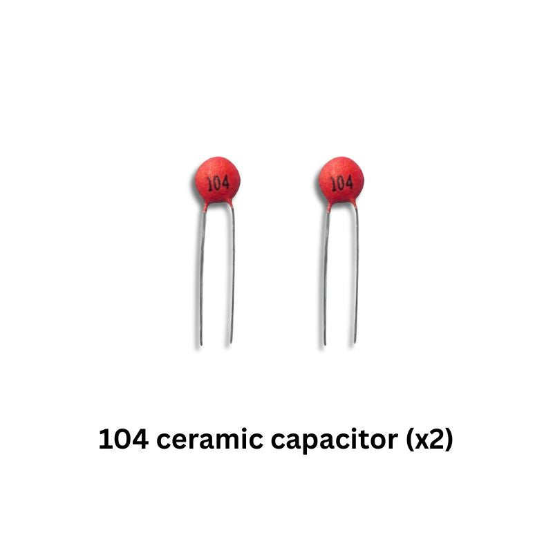 Ultrasonic Levitation Electronics kit components 104 ceramic capacitor