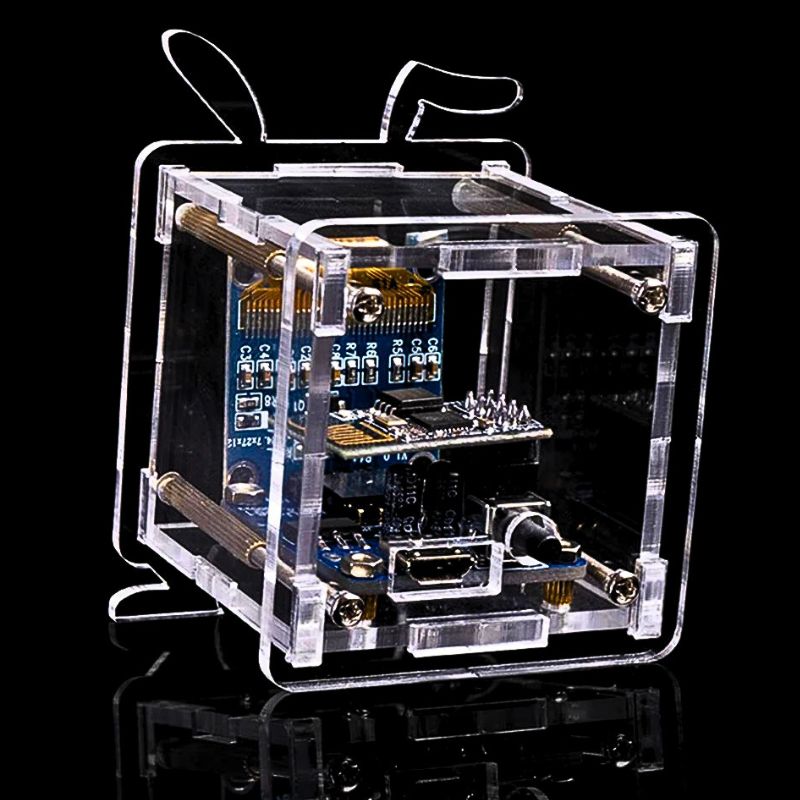 WiFi Weather Station Electronics kit rear view