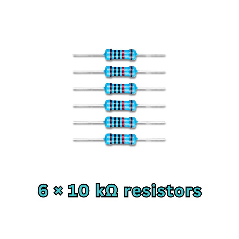 10 kohm metal film resistor