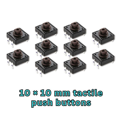 10 mm tactile push buttons