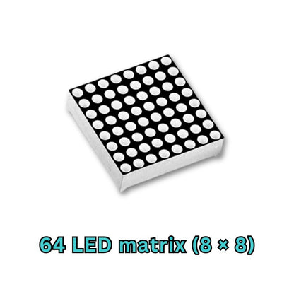 64 LED dot matrix