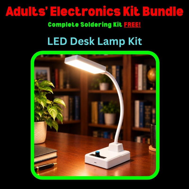 Adults Electronics Kit Bundle (US) LED Lamp Kit
