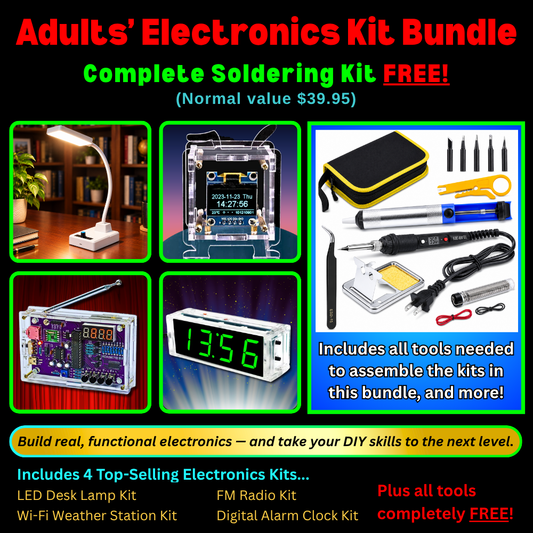 Adults Electronics Kit Bundle (US) Main image