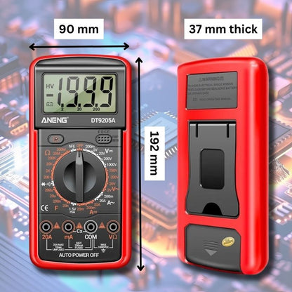 Aneng multimeter product dimensions