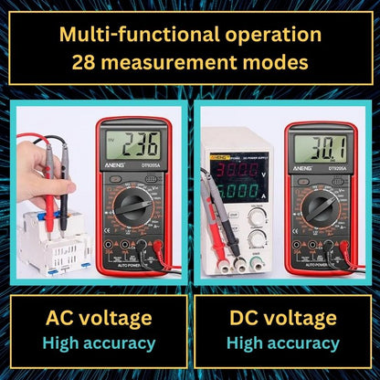 Aneng multimeter product multifunction operation