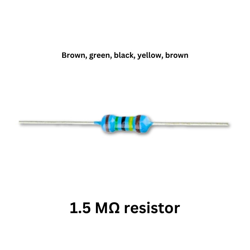 Bluetooth speaker kit 1.5 Mohm resistor