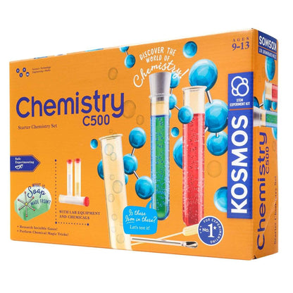 Thames and Kosmos C500 Chemistry Set box front