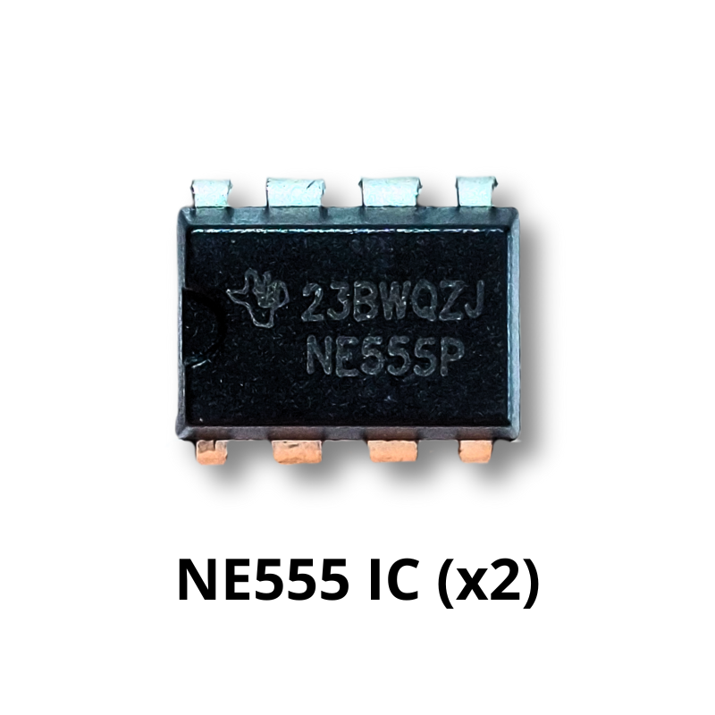Chasing LEDS Electronics kit components NE555 timer IC