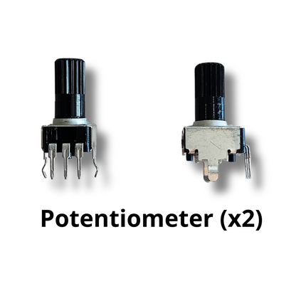 Chasing LEDS Electronics kit components Potentiometer