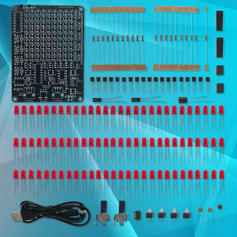Electronics Led Pack Chasing LED Electronics kit – The Science Hut
