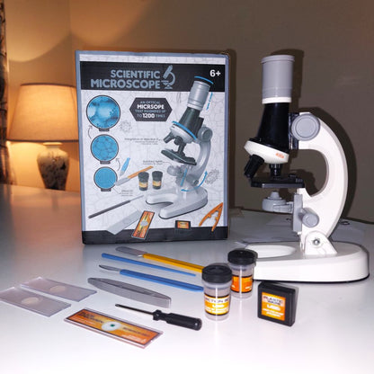 Childrens Starter Microscope Unboxed Main Image