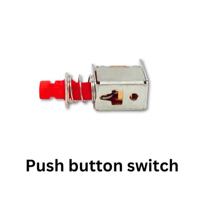 Christmas tree electronics kit pushbutton switch