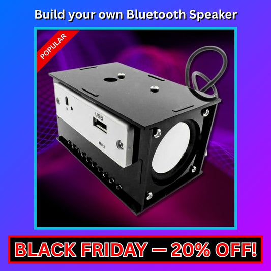 DIY Bluetooth Speaker Kit Main Image Black Friday