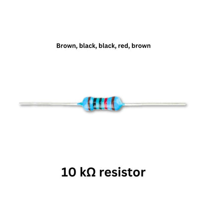 DIY Bluetooth speaker kit 10 kohm resistor