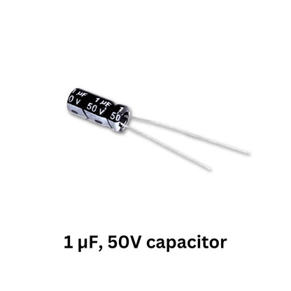 DIY Bluetooth speaker kit 1µF 50V capacitor