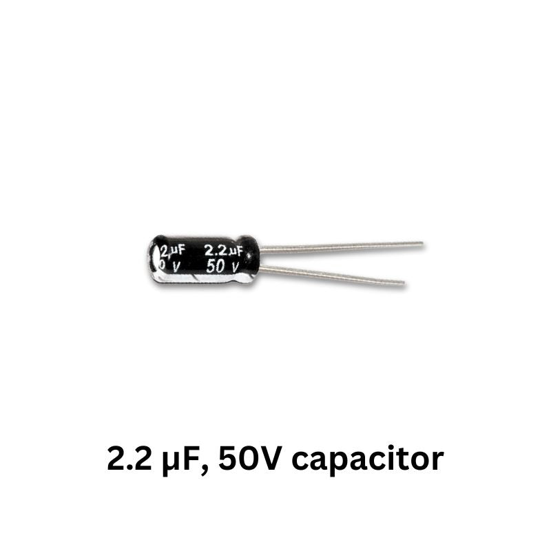 DIY Bluetooth speaker kit 2.2µF 50V capacitor