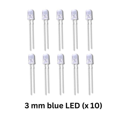 DIY Bluetooth speaker kit 3mm blue LED