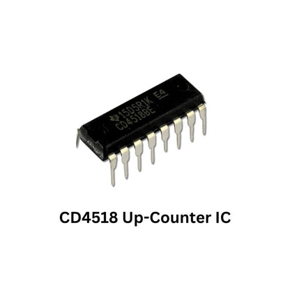 Digital Clock Electronics Kit CD4518 Up-counter IC