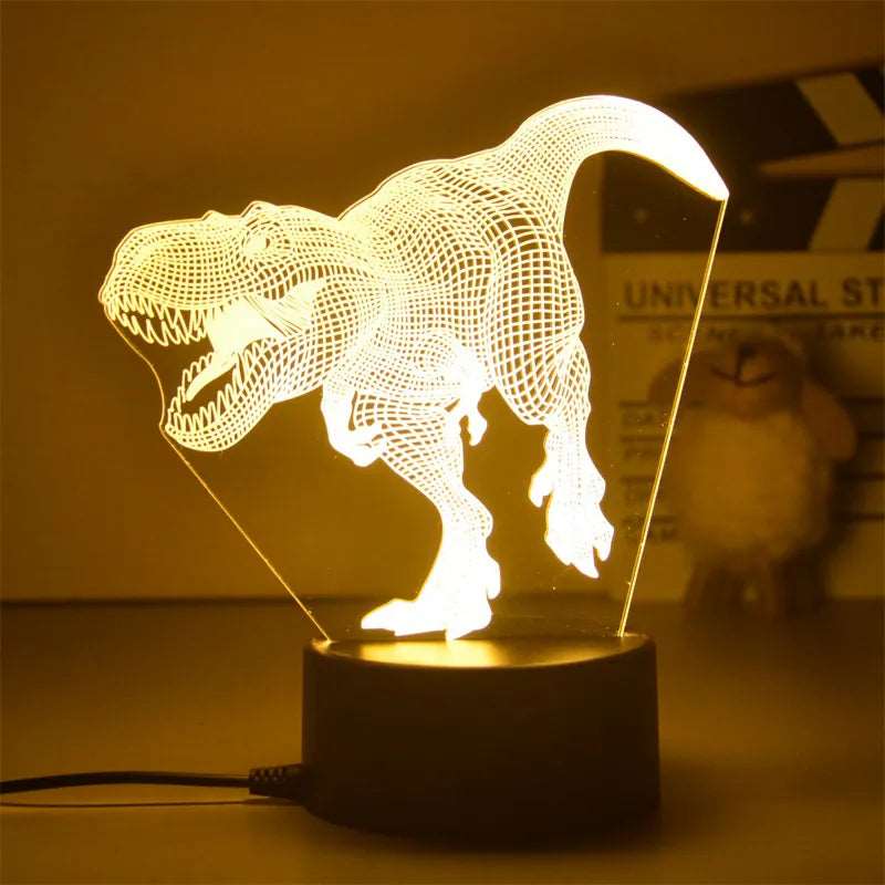 Dinosaur LED night lights Model 10 lamp v2