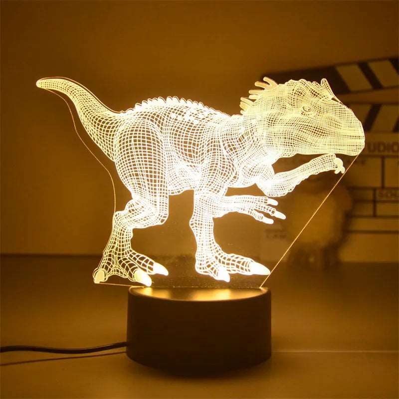 Dinosaur LED night lights Model 12 lamp