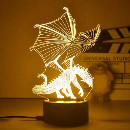 Dinosaur LED night lights Model 16 lamp