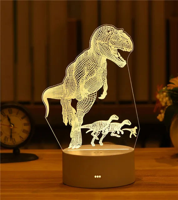 Dinosaur LED night lights Model 19 lamp