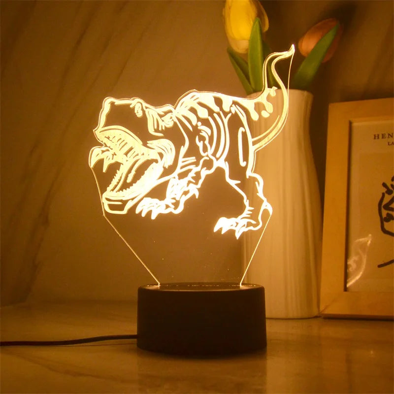 Dinosaur LED night lights Model 6 lamp