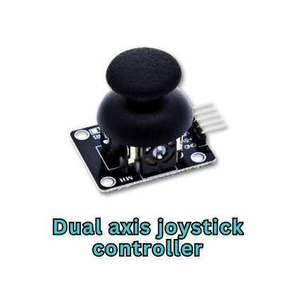 Dual axis joystick controller