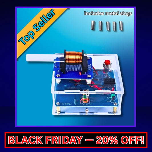 Electromagnetic Cannon Kit Main Image Black Friday