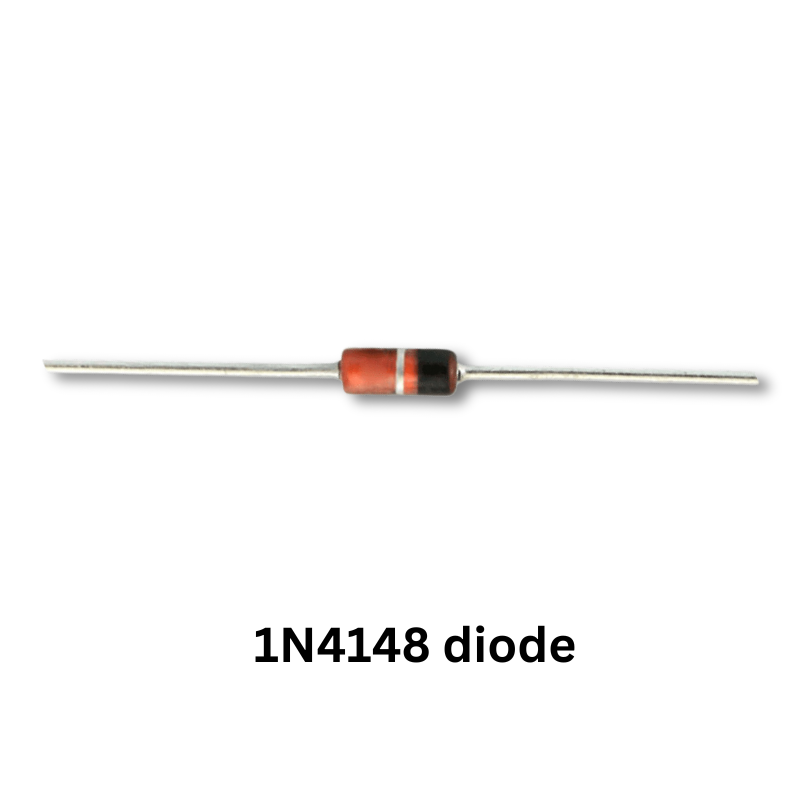 Electromagnetic cannon soldering kit components 1N4148 diode